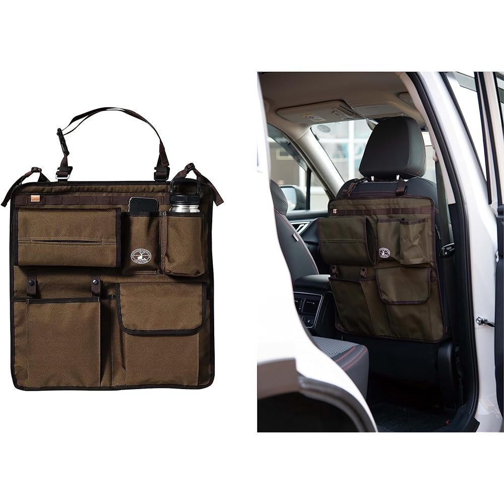 CAPTAIN STAG Car Supplies Outdoor Chair Pocket Seat Back Pocket Chair & Seat Pocket Hunting/Khaki/Olive Beyond Storage UP-1064/UP-1065/UP-1066