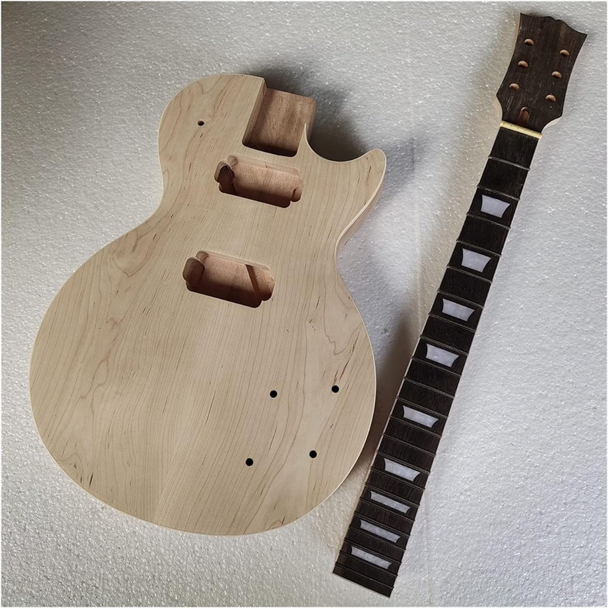 Guitar Body 1 Unfinished Electric Guitar Kit Guitar Body and Bolt-on Neck