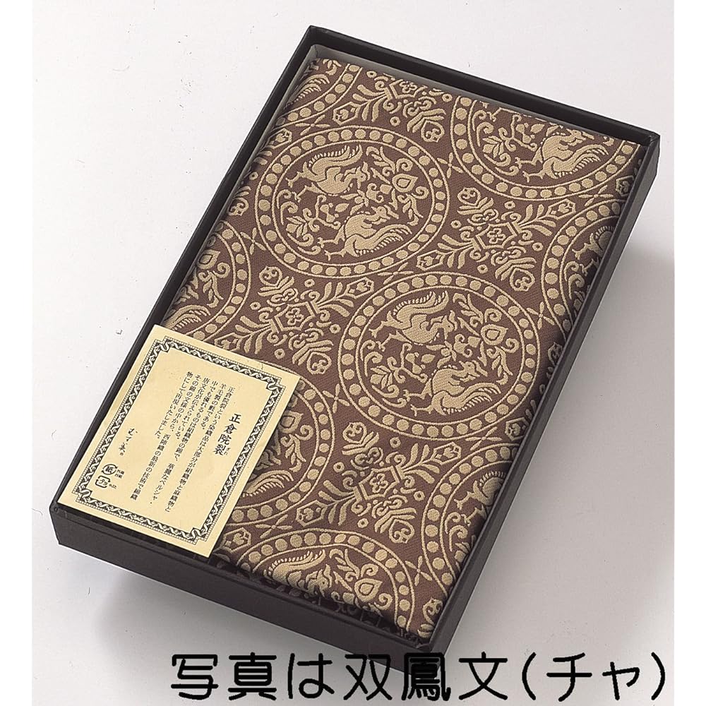 Musubi Furoshiki, large size 120cm (boxed), Shosoin-ri, lion pattern (red), made in Japan 20821-008