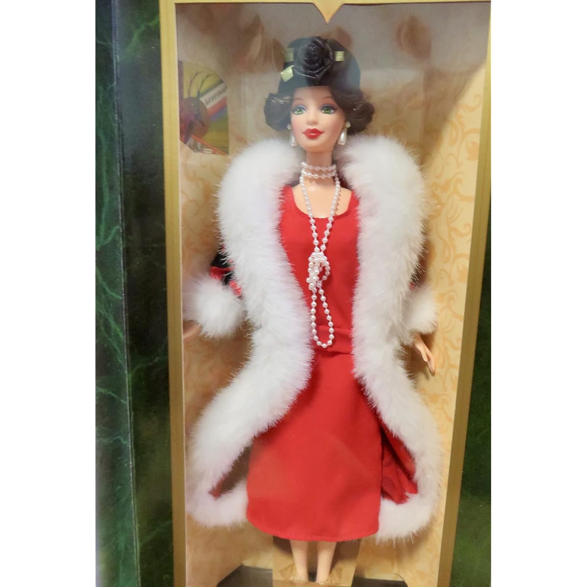 Hallmark HOLIDAY VOYAGE Holiday Homecoming Collector Series Barbie