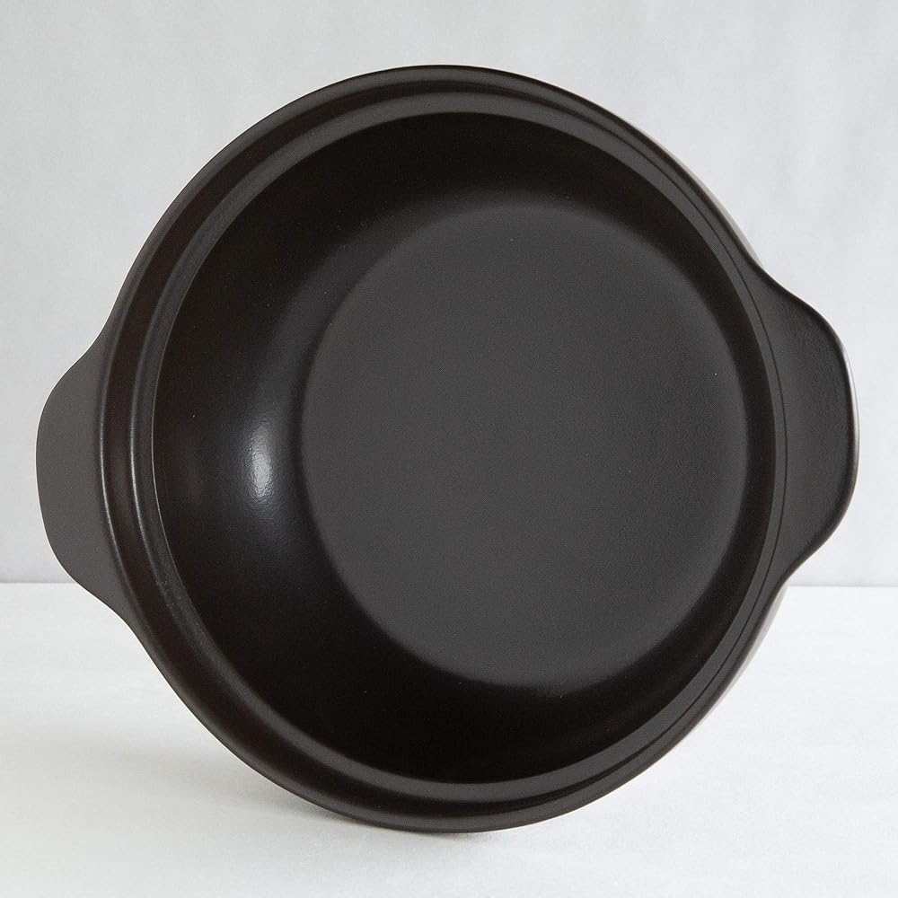 TAMAKI Earthen pot Thermatech 4-5 person Thong Diameter 32.8 x Depth 28.5 x Height 14.8 cm Microwave, oven, open flame, IH compatible, not easy to boil over, lightweight T-920930