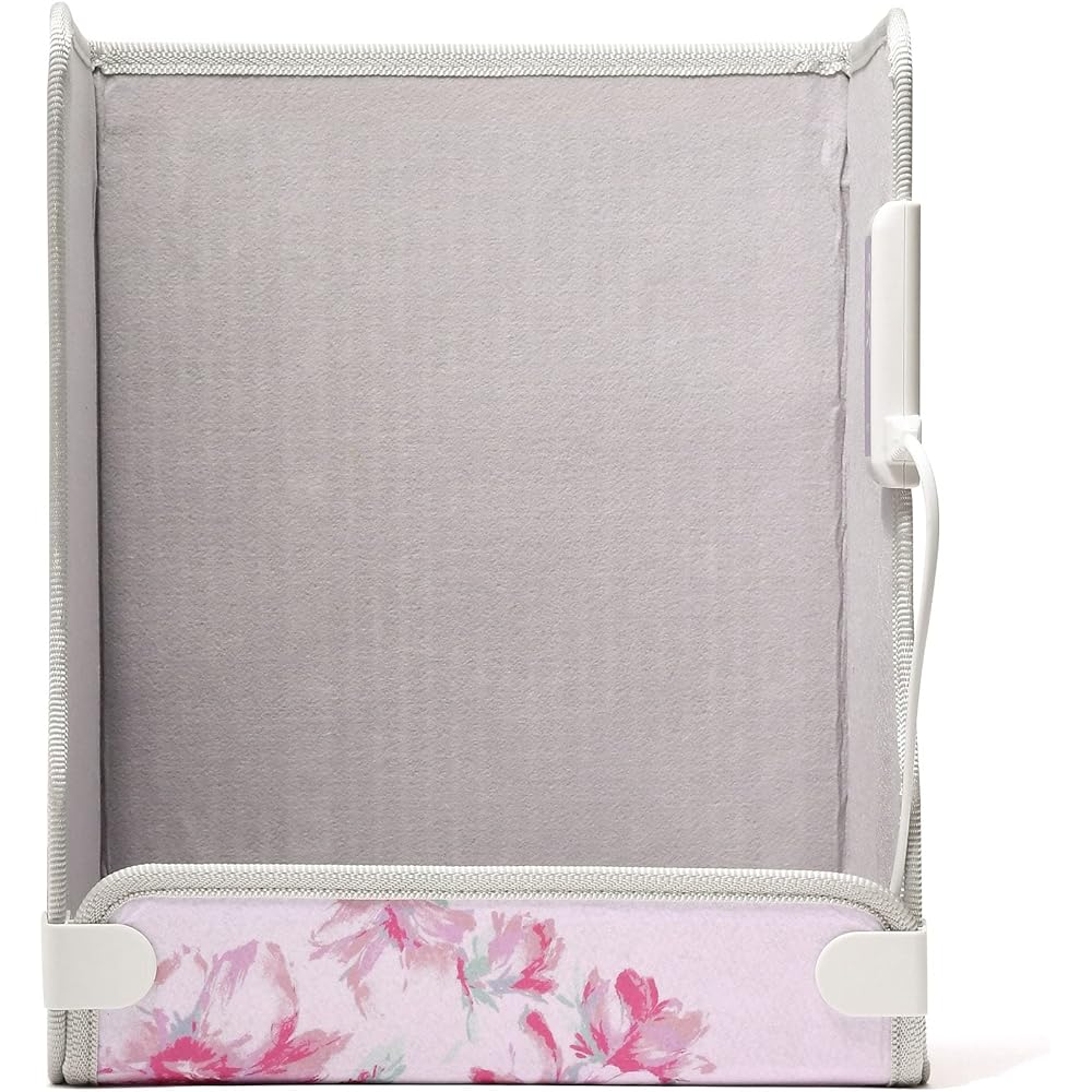 Francfranc Panel Heater, Flower, 3 Level Adjustment, No Wind, No Sound, No Drying, Foldable, Storage, Compact