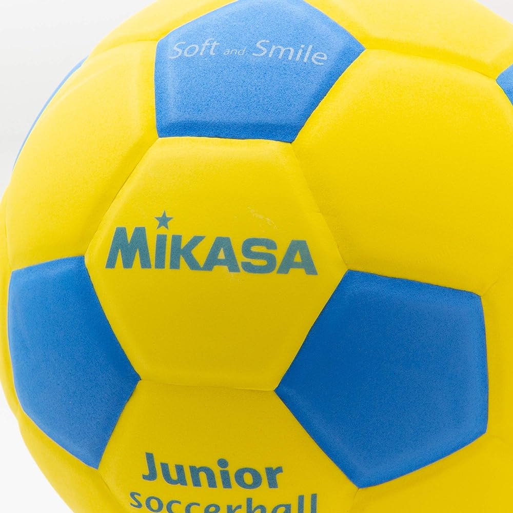 MIKASA Smile Soccer No. 3 Ball (For Children) Lightweight Soft Material (Made by EVA) Junior Soccer Ball SF3J Recommended Internal Pressure 0.10~0.15 (kgf/cm2)