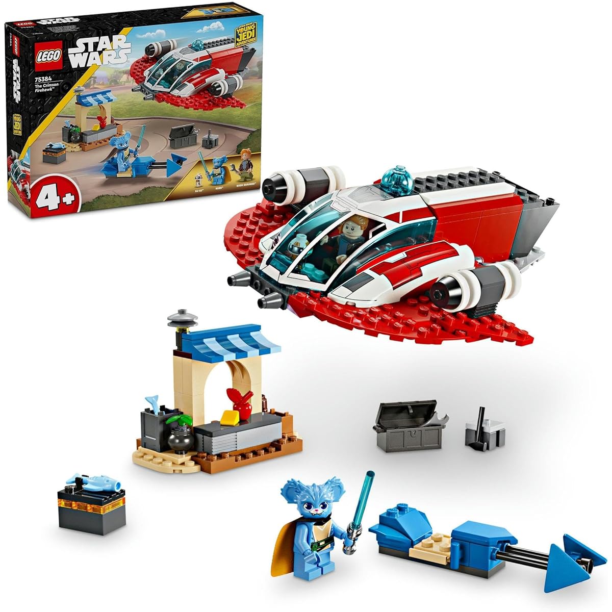 LEGO Star Wars Toys, Pretend Play, Blocks, Boys, Girls, Children, Ages 4, 5, 6, Pretend Play, 75384