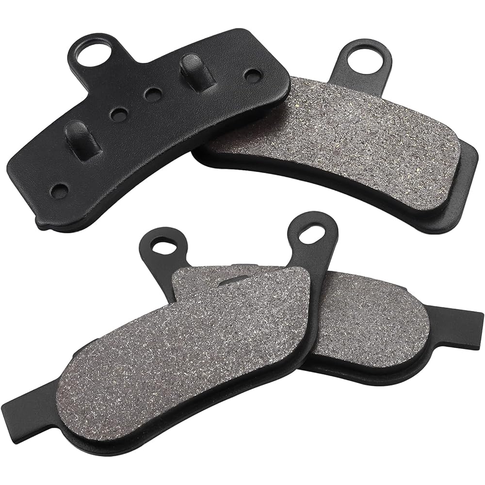 Cyleto Front and Rear Brake Pads Harley-Davidson FLS Softail Slim 2012-2014 / FLSTC Heritage Softail Classic 2008-2014 / FLSTN Softail Deluxe 2008-2014