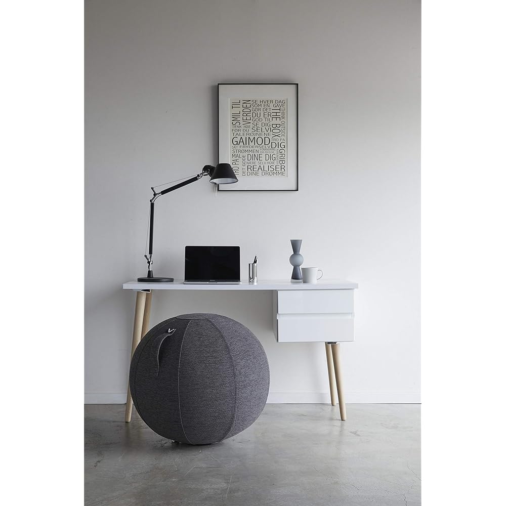 Yamazaki Jitsugyo (Yamazaki) Seating Ball Luno Chenille Charcoal Gray Approx. 65 x 65 x 65cm Vivora LUNO CHENILLE 801