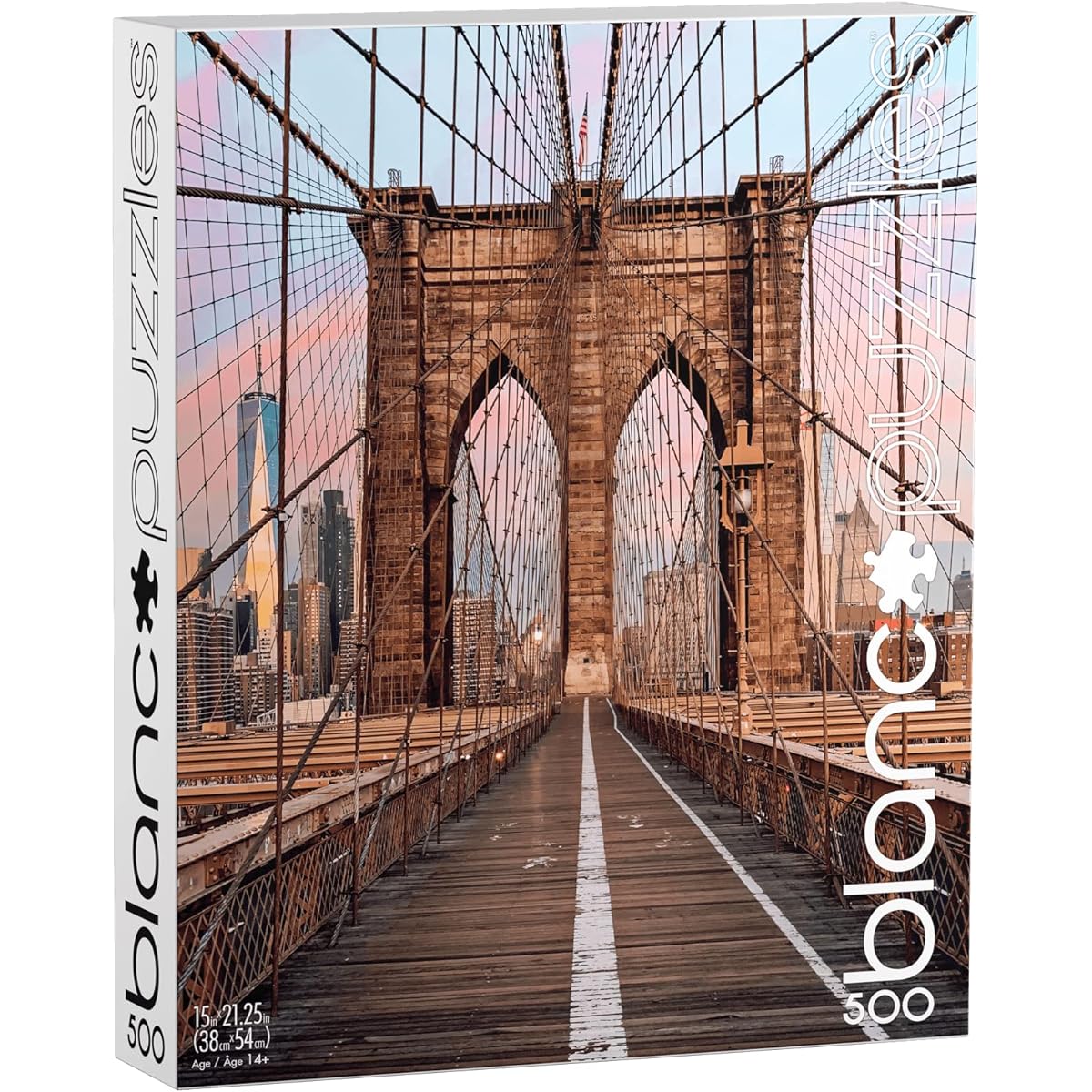 Buffalo Games - blanc - Brooklyn Bridge NY - 500 Piece Jigsaw Puzzle