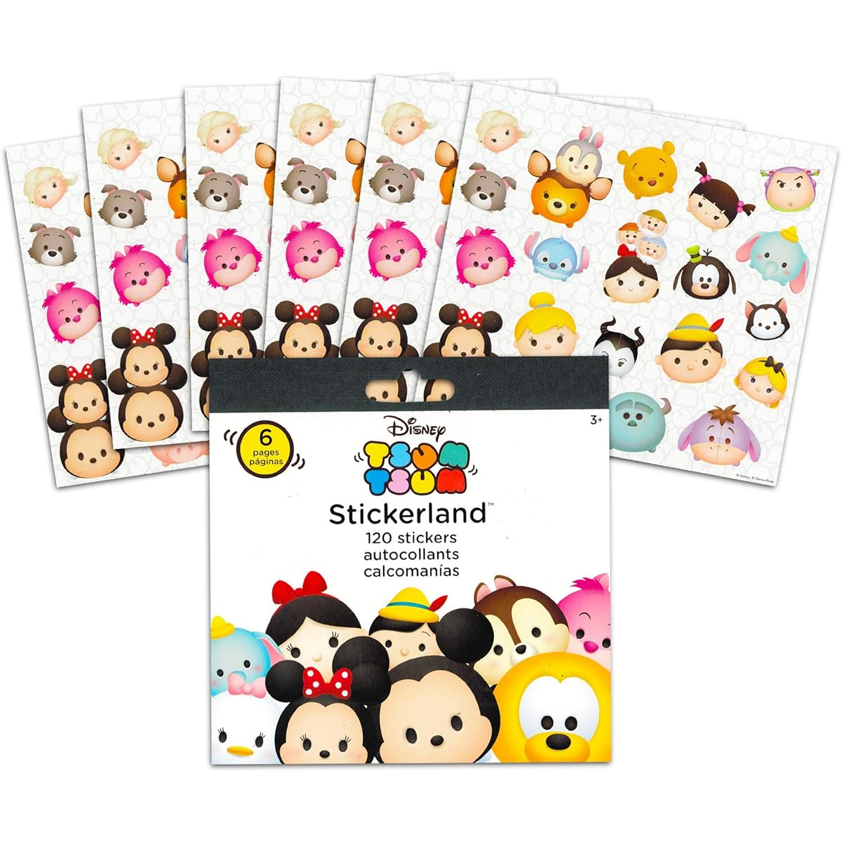 Disney Mickey Mouse Coloring Book Super Set with Stickers (4 Mickey Mouse Activity Books for Kids and Toddlers)