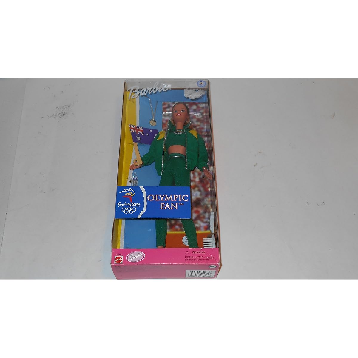 Sydney 2000 Olympic Games Fan Barbie Doll with British Flag