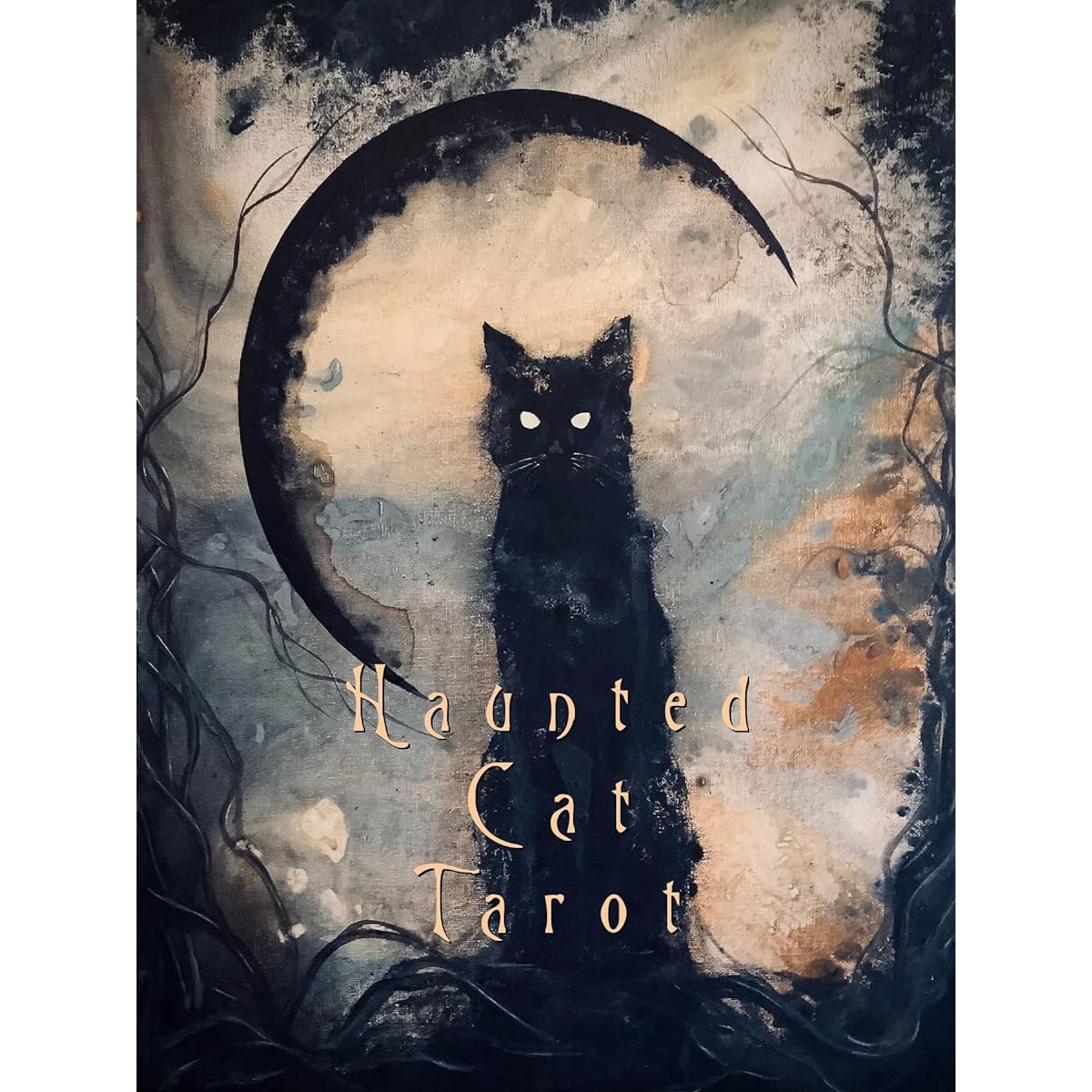 Shadow Art Finds Ghost Cat Tarot Deck