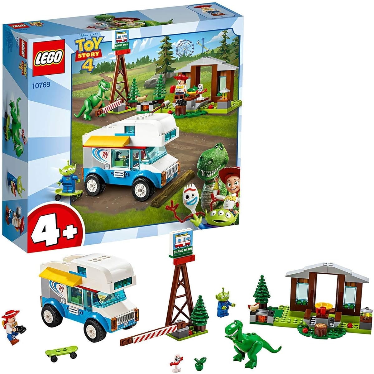 LEGO Toy Story 4 Toy Story 4 RV Vacation 10769 Disney Blocks Toys for Girls and Boys