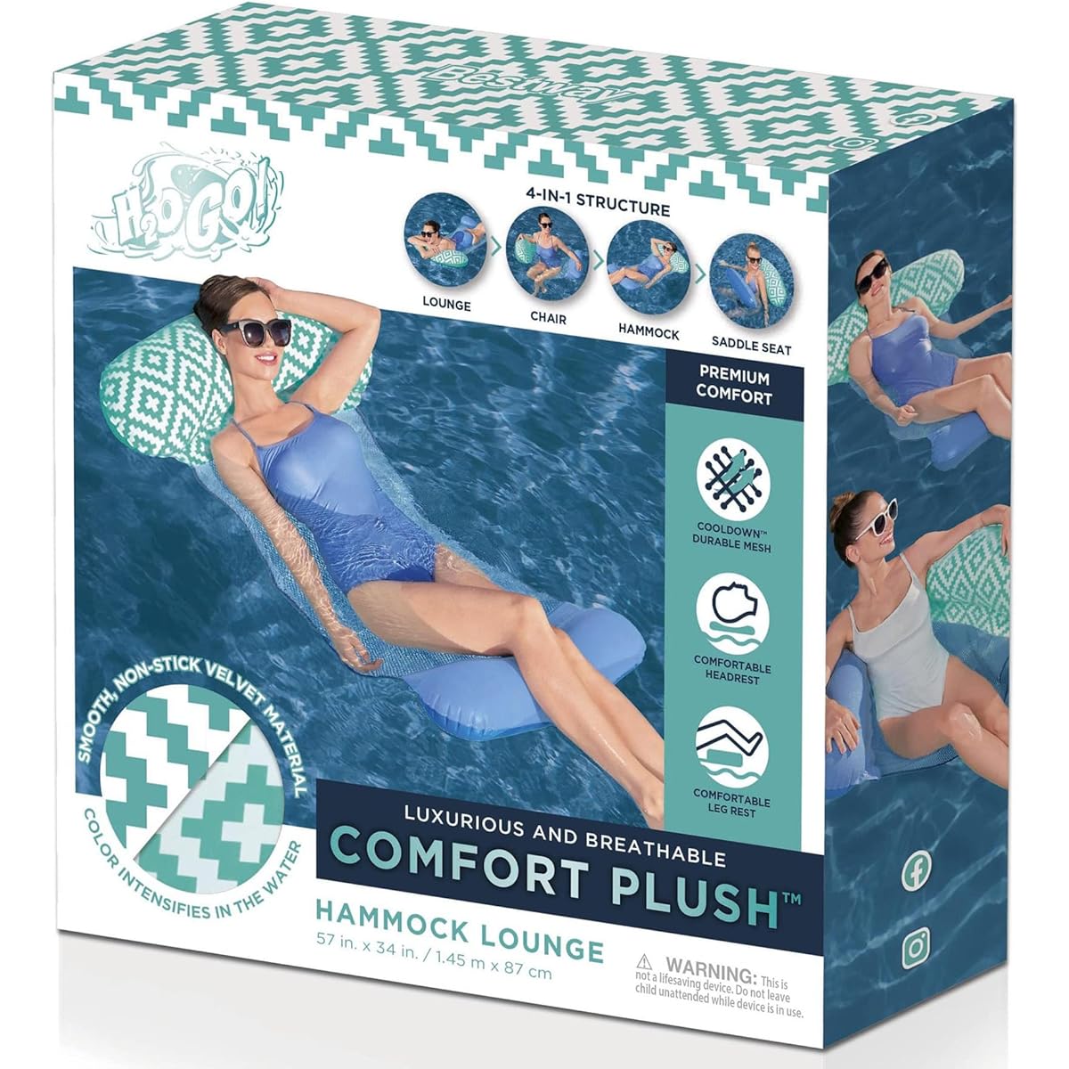 Comfort Plush Hammock Lounge