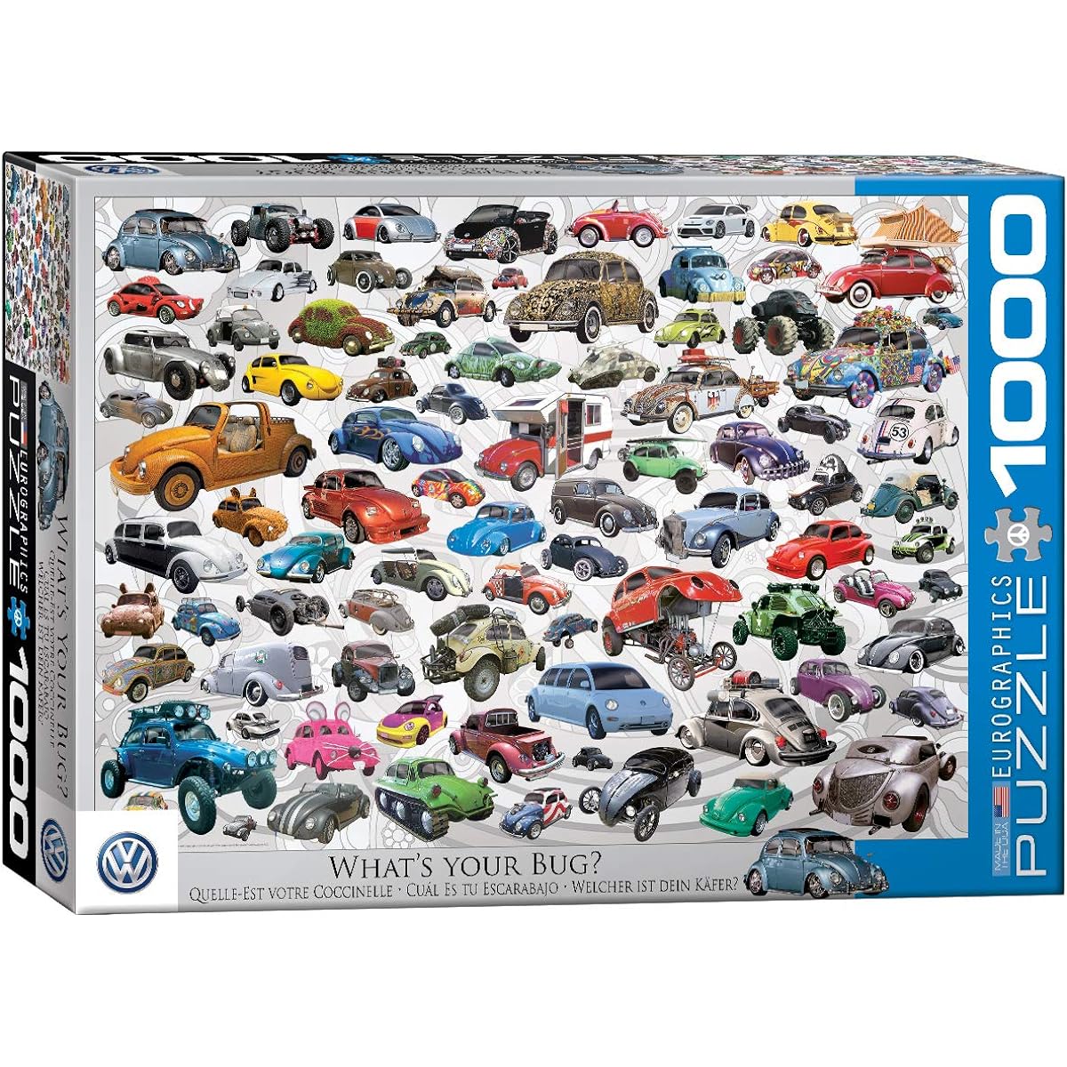 1000 Piece Jigsaw Puzzle VW Groovy Bus 6000-0783