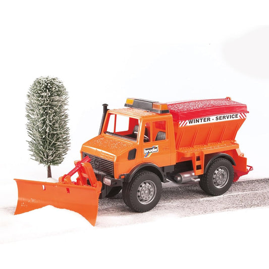 Bruder MB Unimog snowplow BR02572