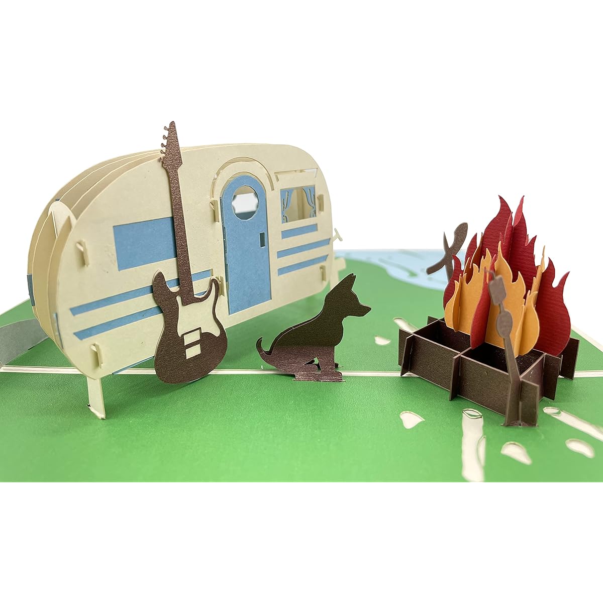 Camp Pop Up Card Father's Day Card Birthday Card Retirement Gift Anniversary Valentine's Day Card
