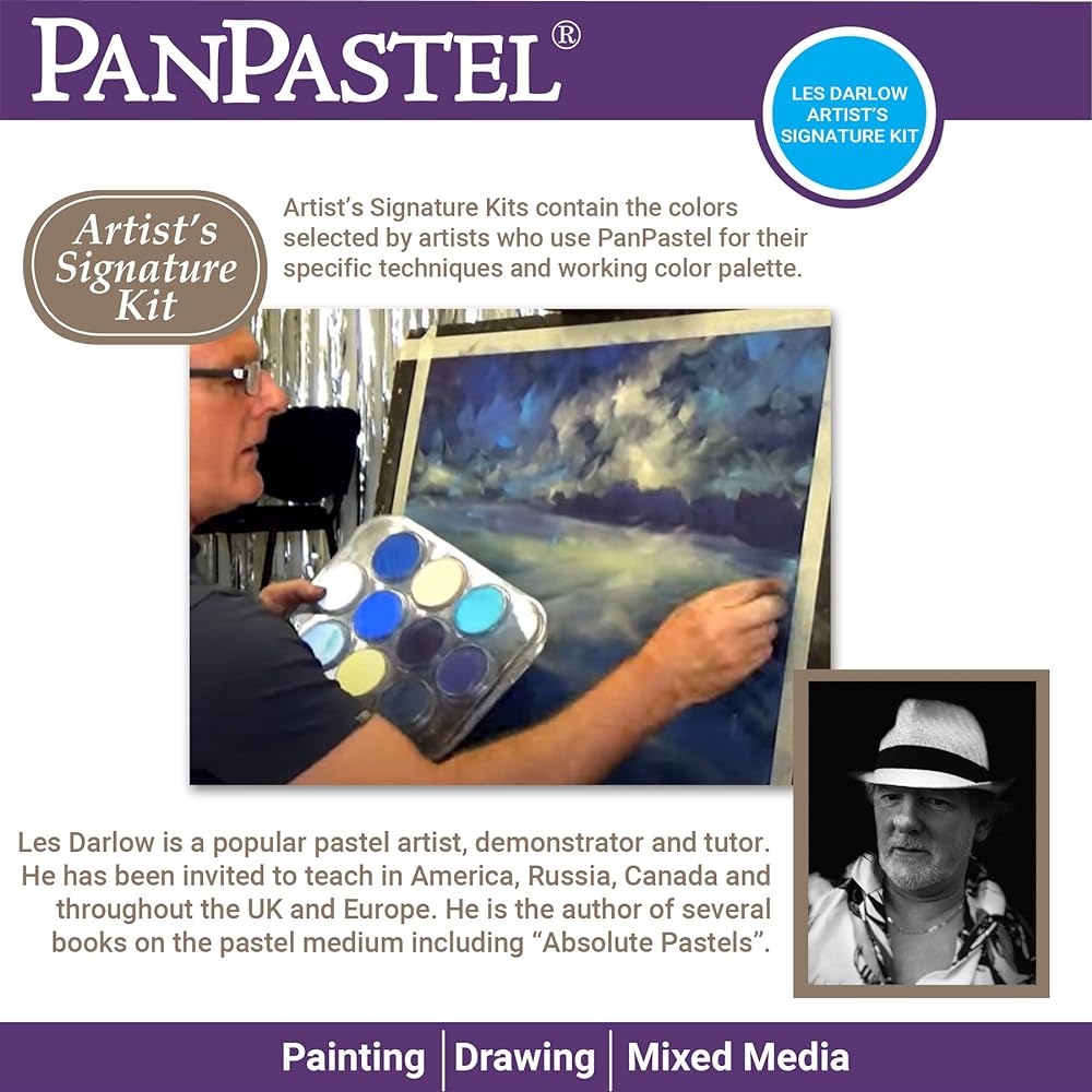 PanPastel 30253 Les Darlow Landscape Painting Kit 20 Color Set 318457
