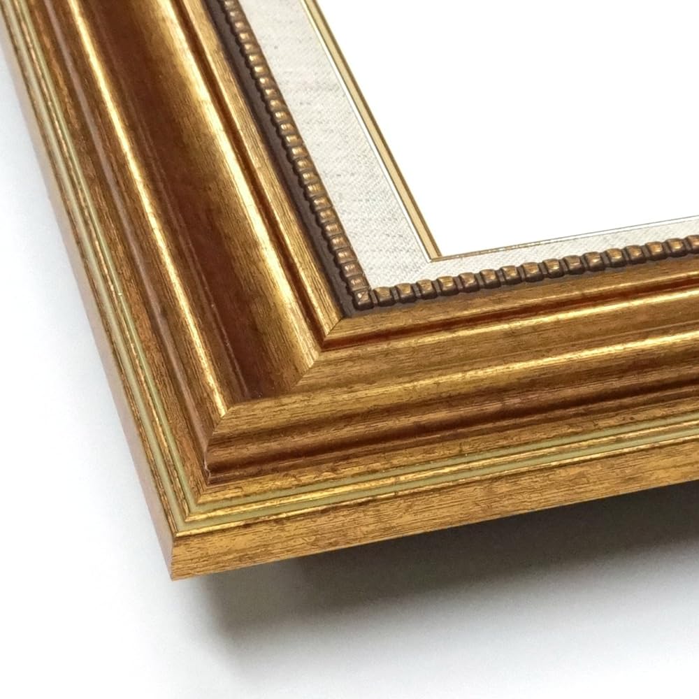 Large Oil Painting Frame 8111 Acrylic Specification with Wall Hook (F8, Gold)