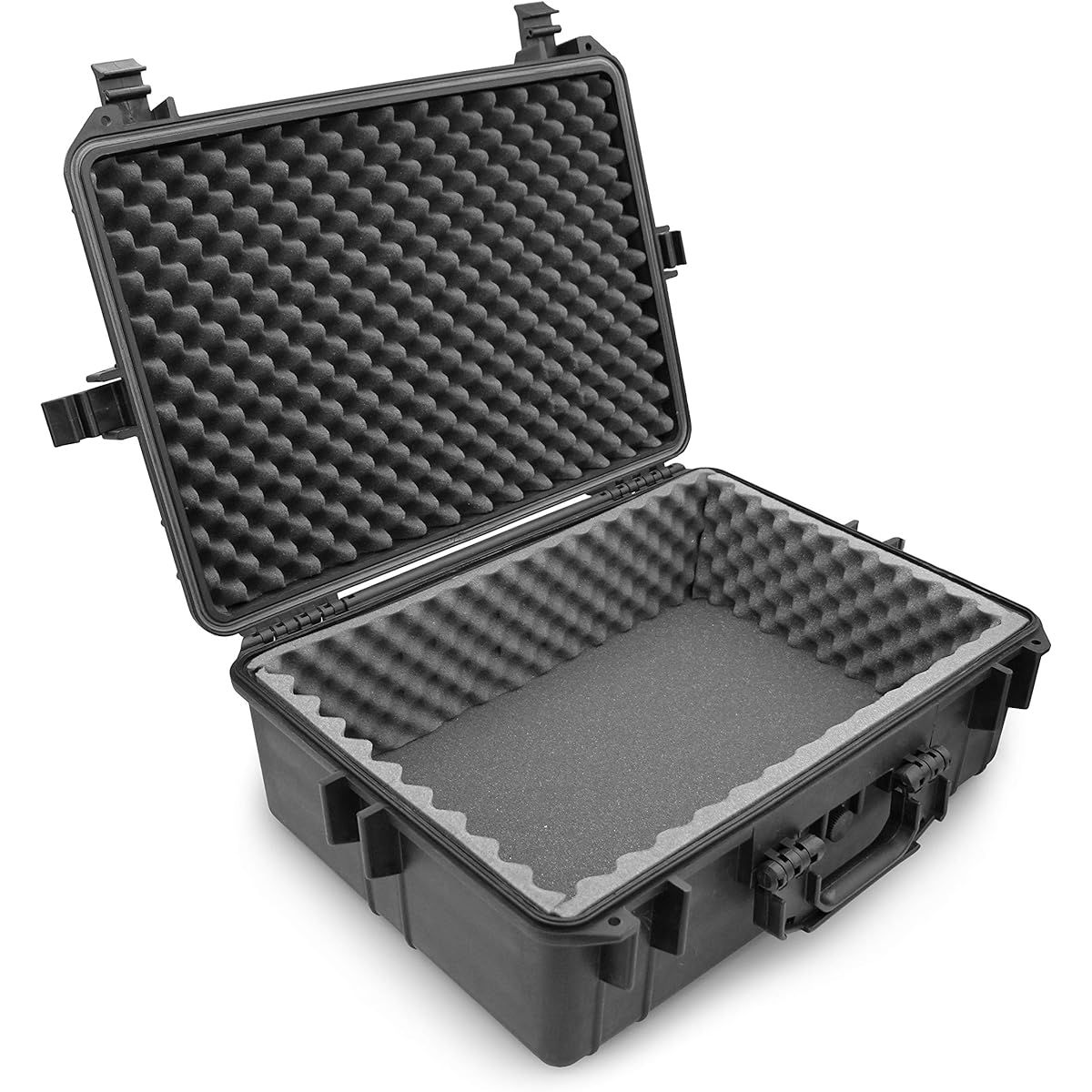 Casematix Waterproof Audio Mixer Case Compatible with Behringer Xenyx X1222USB X1622USB X1204USB Channel Interface 17" x 12.1" x 5" Mixing Board and Accessories