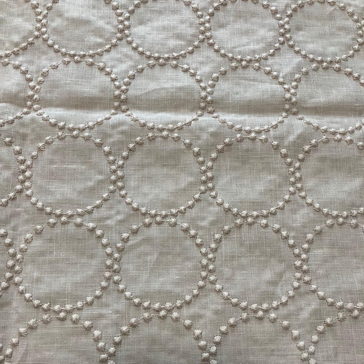 Mina Perhonen Tambourine Light Beige Fabric Scraps