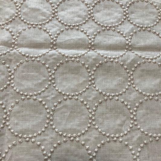 Mina Perhonen Tambourine Light Beige Fabric Scraps