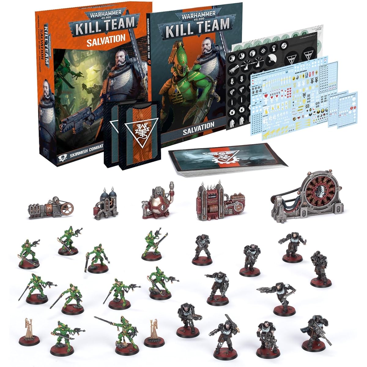 Games Workshop - Warhammer 40,000 - Kill Team: Salvation (Space Marine Scouts vs. Eldarist Strike Scorpions Box Set)