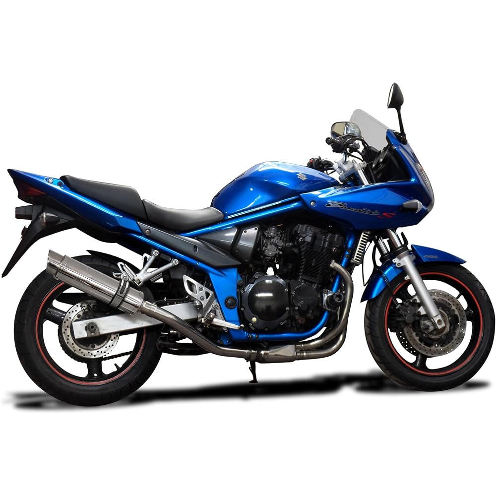 DELKEVIC Slip-on Stainless Steel Muffler SUZUKI GSF650 BANDIT 2005-2007 350mm KIT3090
