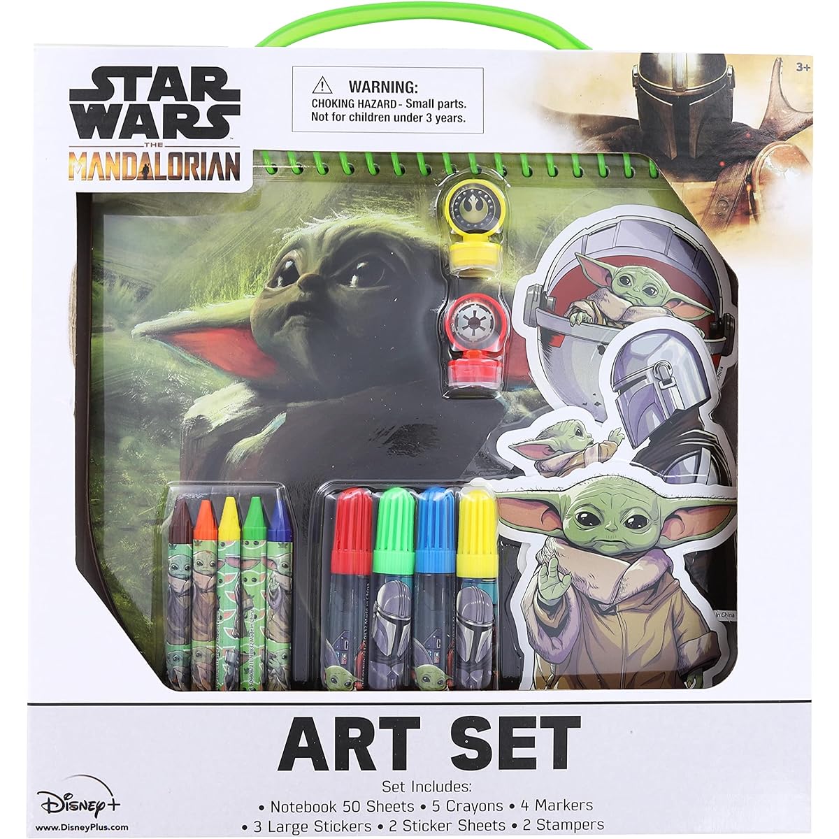 Innovative Designs Star Wars The Mandalorian The Child Googlow 17 Piece Art Set