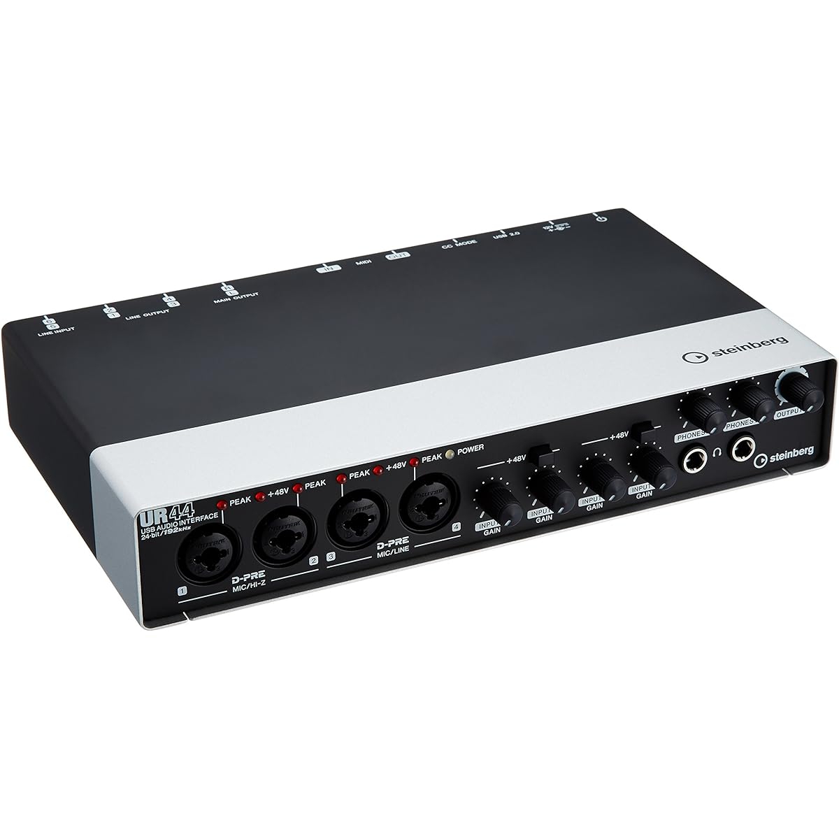 Steinberg 6 x 4 USB 2.0 Audio Interface UR44
