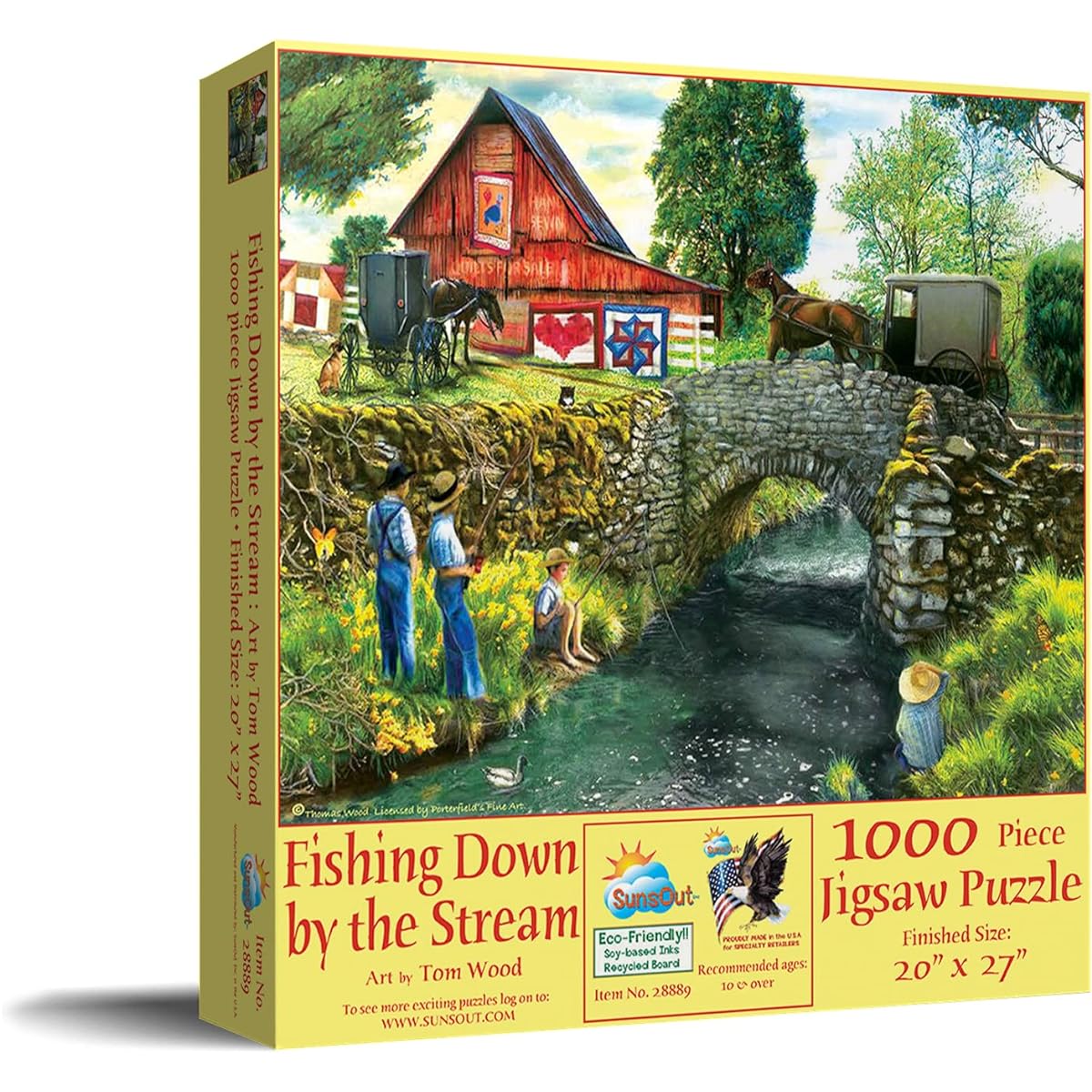 SUNSOUT INC jigsaw puzzle 1000 pieces