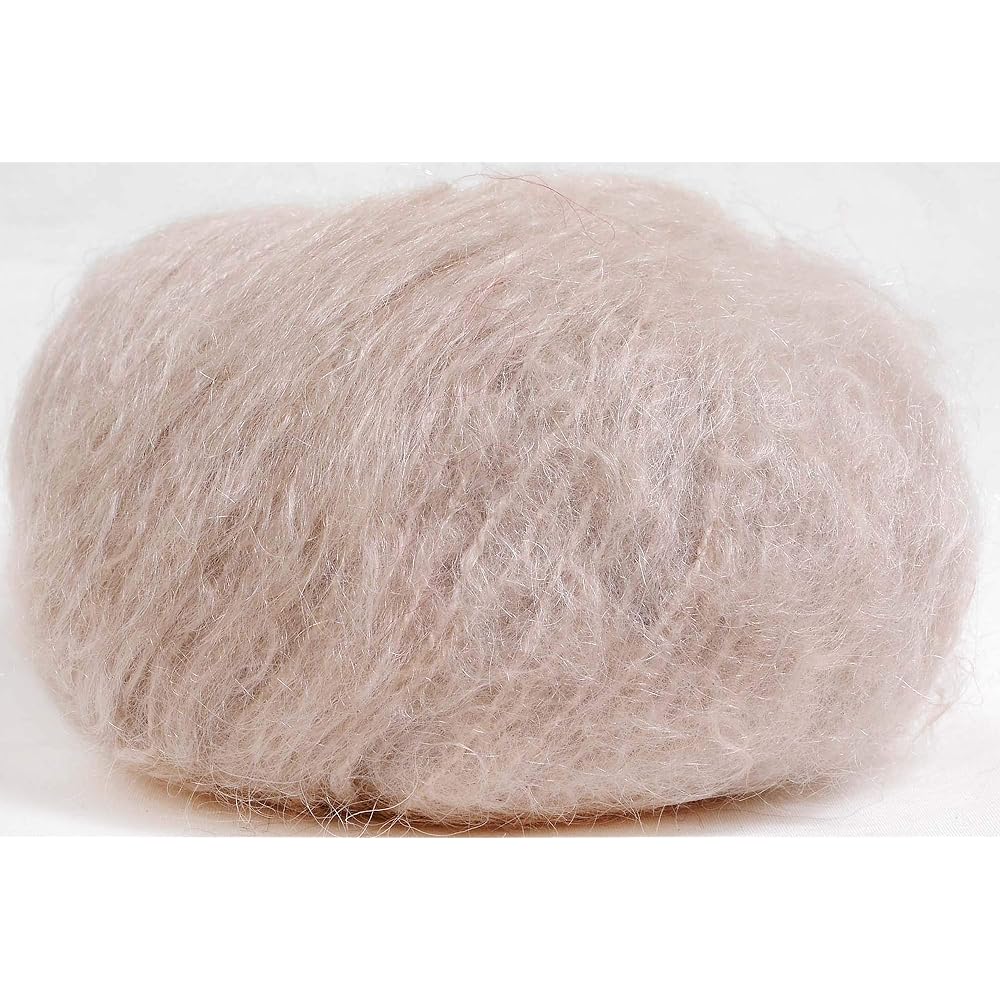 Puppy Eureka Mohair Yarn Thick Col.302 Pink 40g Approx. 102m 10 Ball Set 203