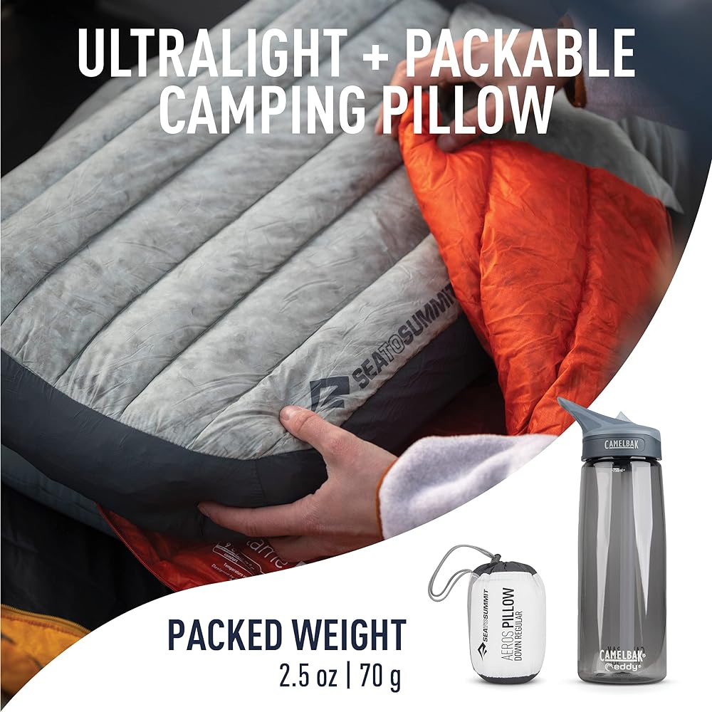 SEA TO SUMMIT Aero Down Pillow Regular Gray