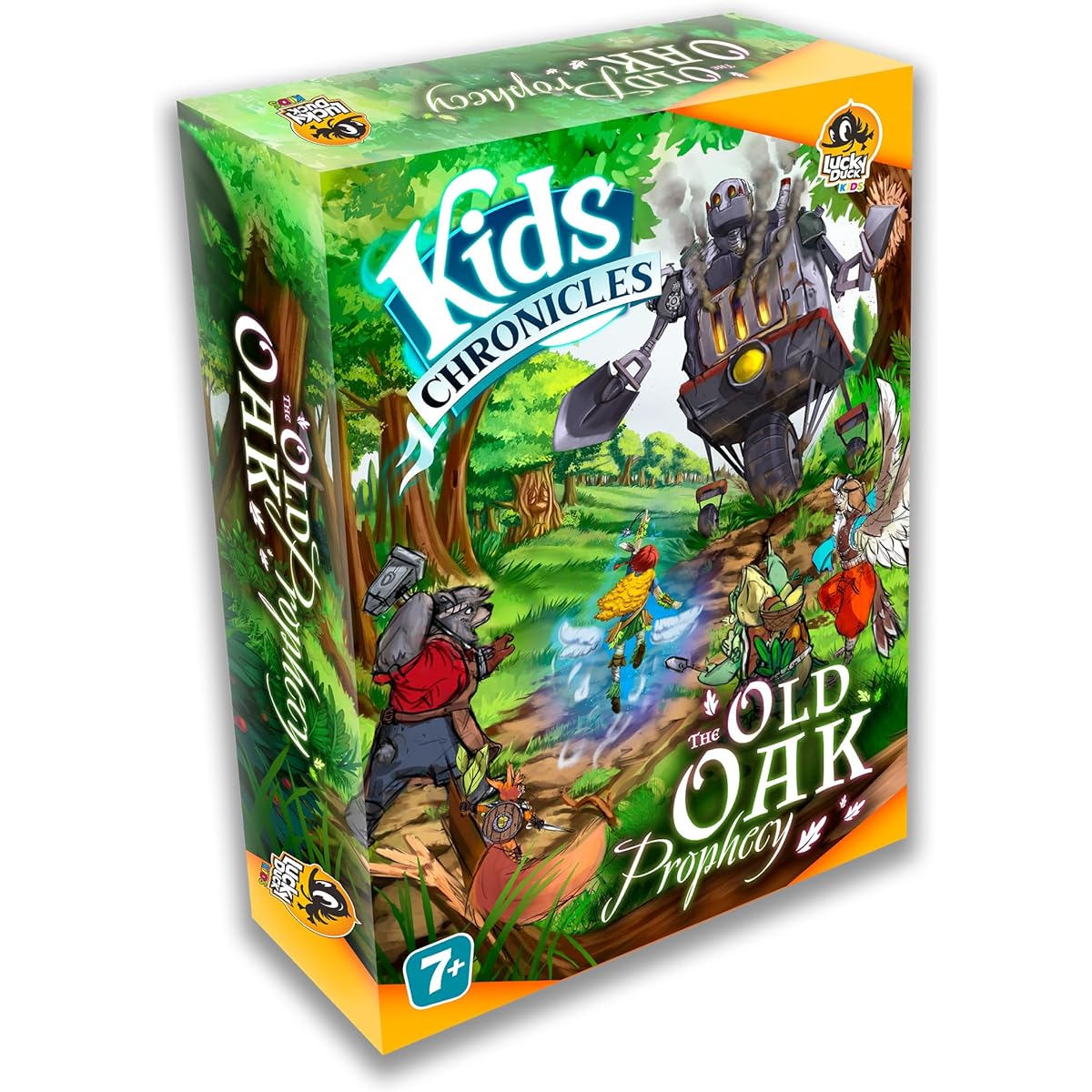Lucky Duck Games Kids Chronicles: The Old Oak Prophecy Expansion - Cooperative Adventure Board Game Fun Family Game for Kids and Adults Ages 7+ 1-4 Players 30-45 Minutes Play Time