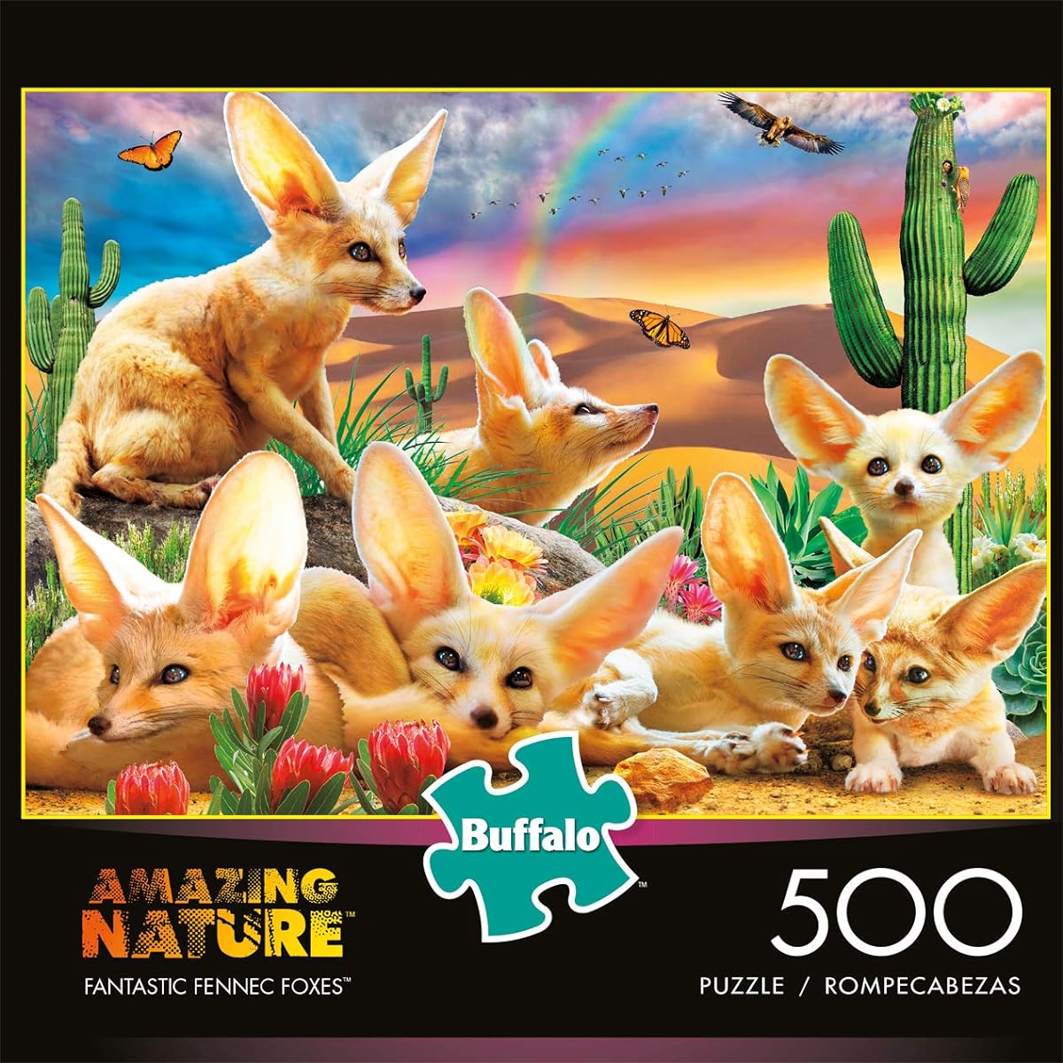 Buffalo Games Jigsaw Puzzle Fantastic Fennec Fox 500 Pieces