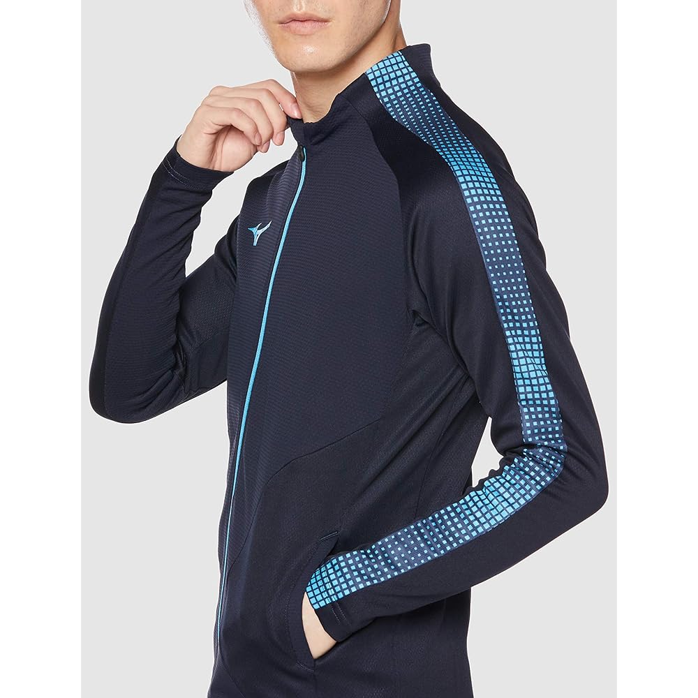 [Mizuno] Soccer Wear Soft Knit Jacket (Full Zip) Slim P2MC0035 Boys