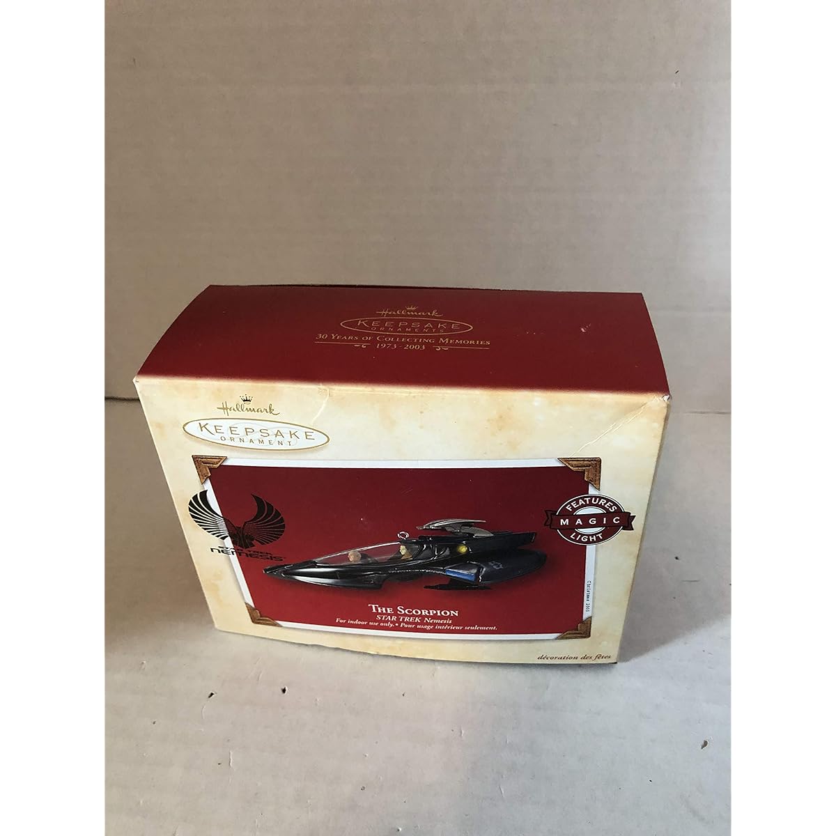 Star Trek Nemesis The Scorpion Hallmark Ornament