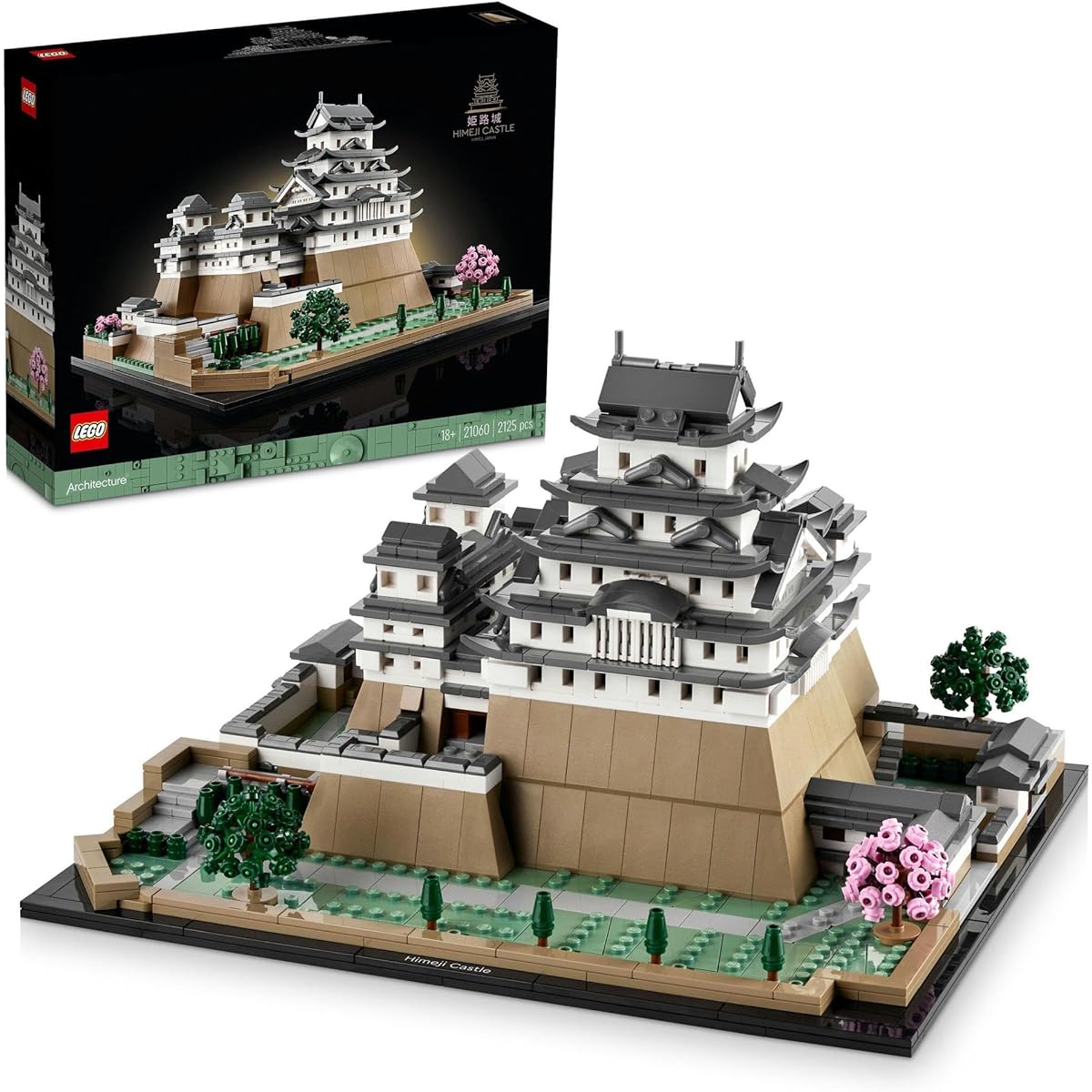 LEGO Architecture Himeji Castle Christmas Present Christmas 21060 Toy Blocks Present Interior Adult