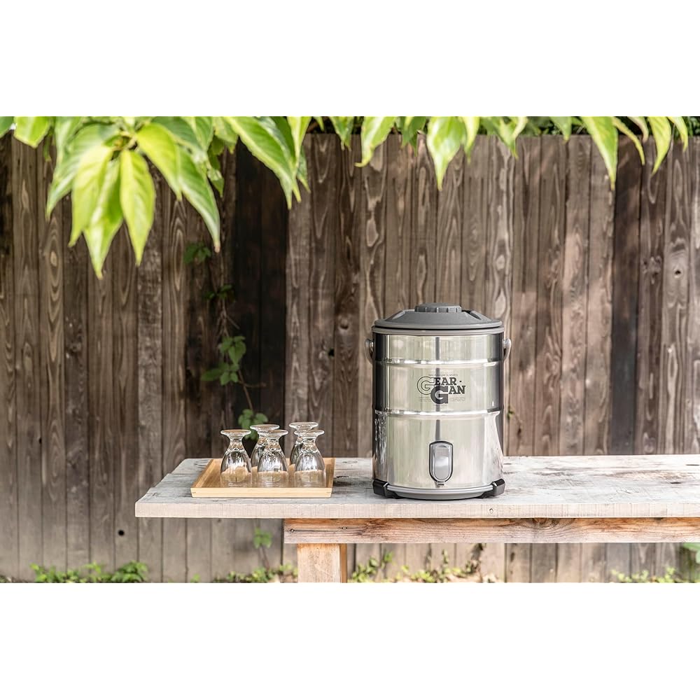 Peacock Stainless Steel Keeper Jug Large Capacity Type Stainless Steel 12L IDS-120S XA