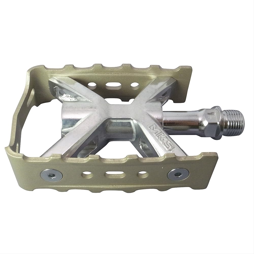 MKS (Mikashima Seisakusho) Bicycle Pedal ESPRIT Titanium Color