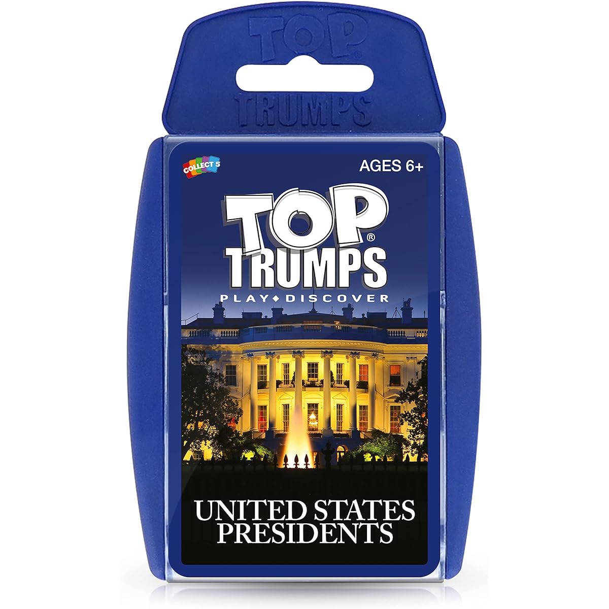 Top Trumps Card Game US Presidents - Family Games for Kids and Adults - Learning Games - Card Games for 2+ Kids - Kid War Games - Card Wars - For 6+ Kids