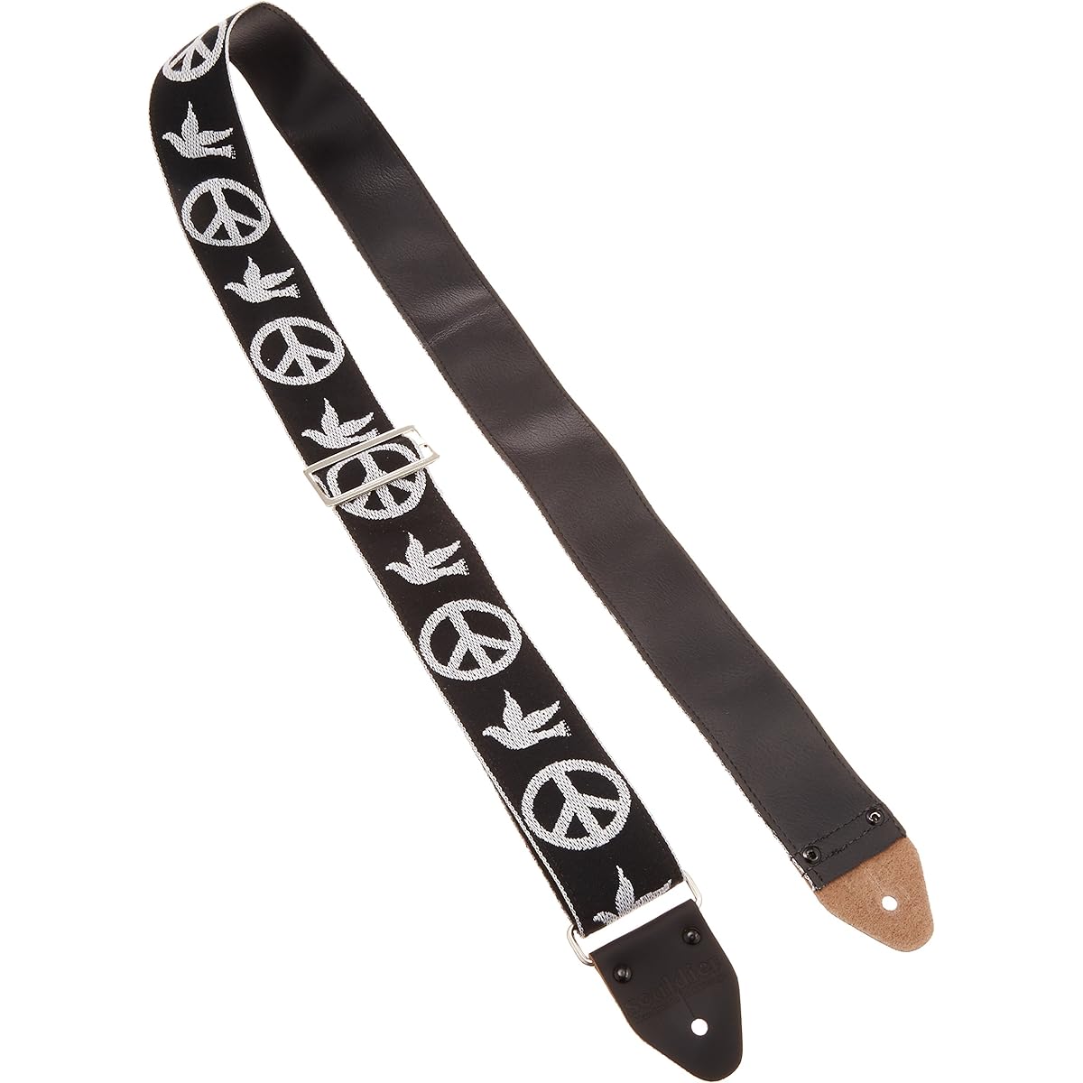 Souldier Ace Replica Straps Soldier Guitar Strap NY Peace Dove Black VGS343
