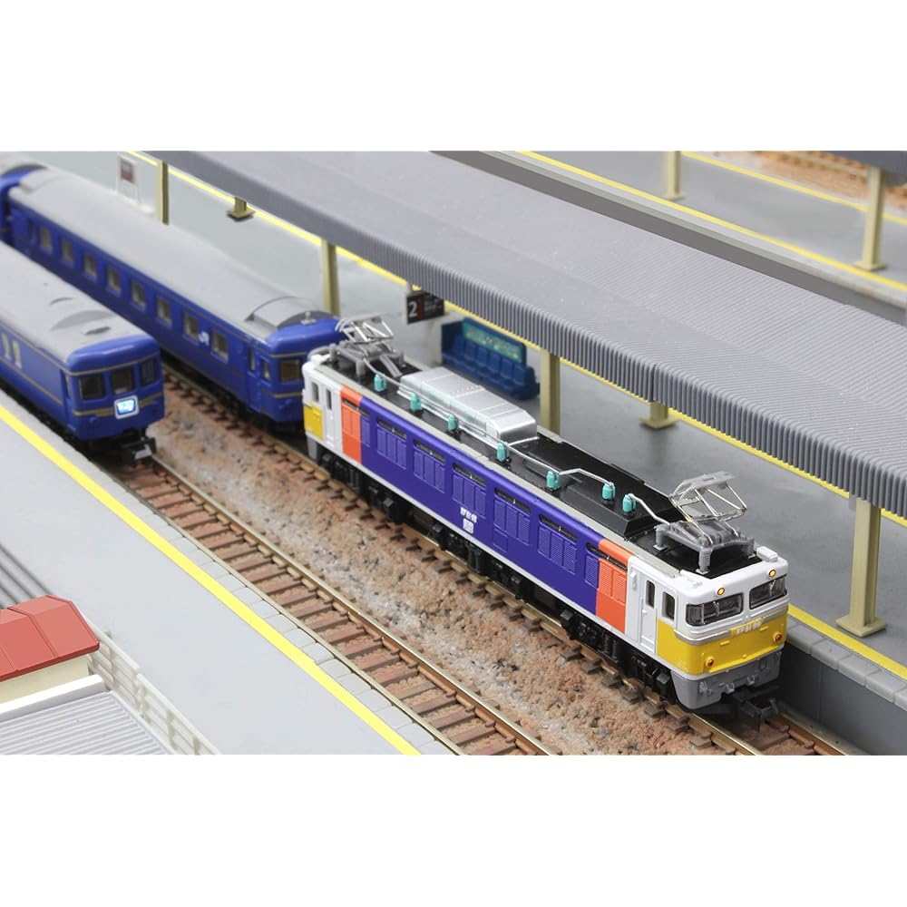 Rokuhan Z Gauge EF81 Type Cassiopeia Paint T015-6 Railway Model Electric Locomotive
