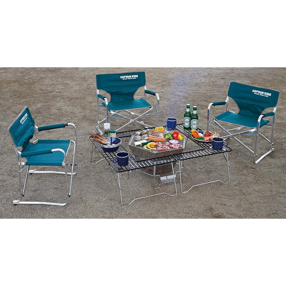 Captain Stag (CAPTAIN STAG) Barbecue Fire Stand Fire Grill Stove Desk Table M-6420M-6420