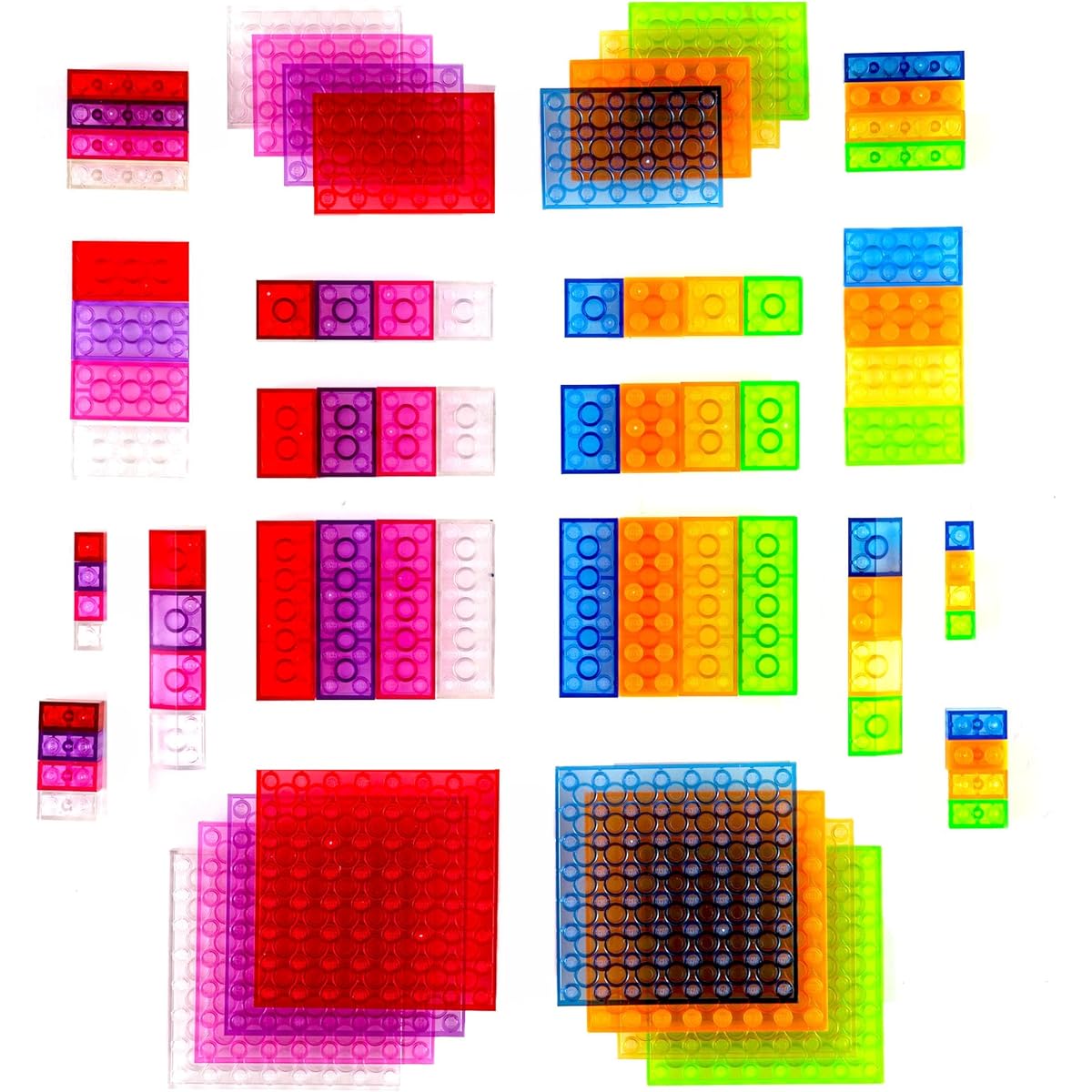Strictly Briks Building Brick Set - Compatible with Major Brands 1008 Pieces 643664817357