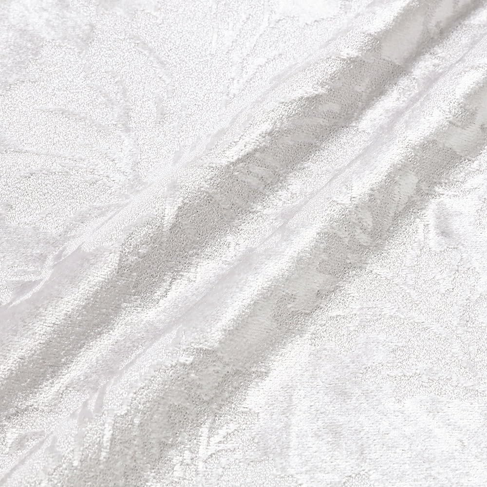 Francfranc WARMY Jacquard Damask Duvet Cover Semi-double Light Gray
