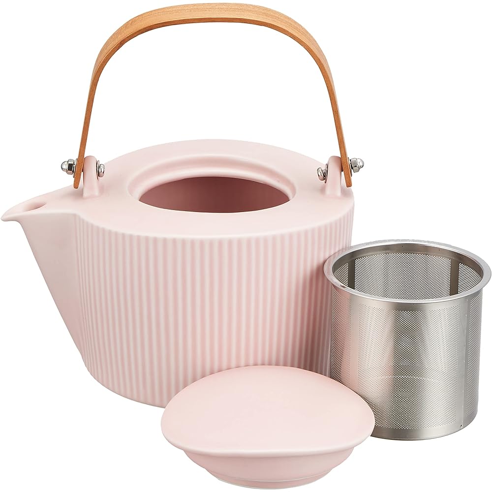 Ishimaru Pottery Hasami Ware Rinkurou Kiln Pot Earthenware Bottle Approx. 970ml Line Engraving Pink Made in Japan 009546 325