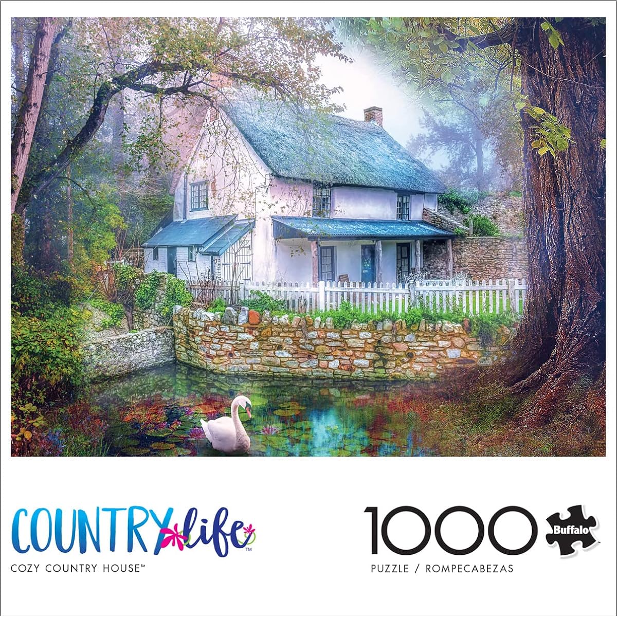 Buffalo Games - Cozy Country House - 1000 Piece Jigsaw Puzzle