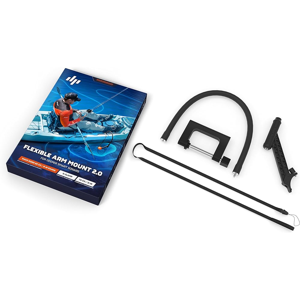 [Japanese Authorized Distributor Product] Deeper Wireless Smart Fish Finder Dedicated Flexible Arm 2.0