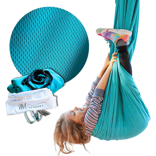21st Sensory Polyester Mesh Sensory Swing (Ocean)