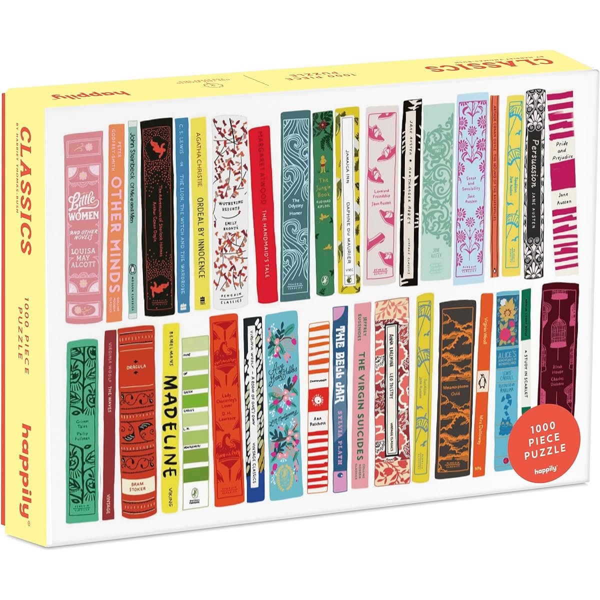 Classic's / 1,000 Piece Jigsaw Puzzle for Adults From Happiness/Gift for Book Lovers / Book Jigsaw Puzzle 1000