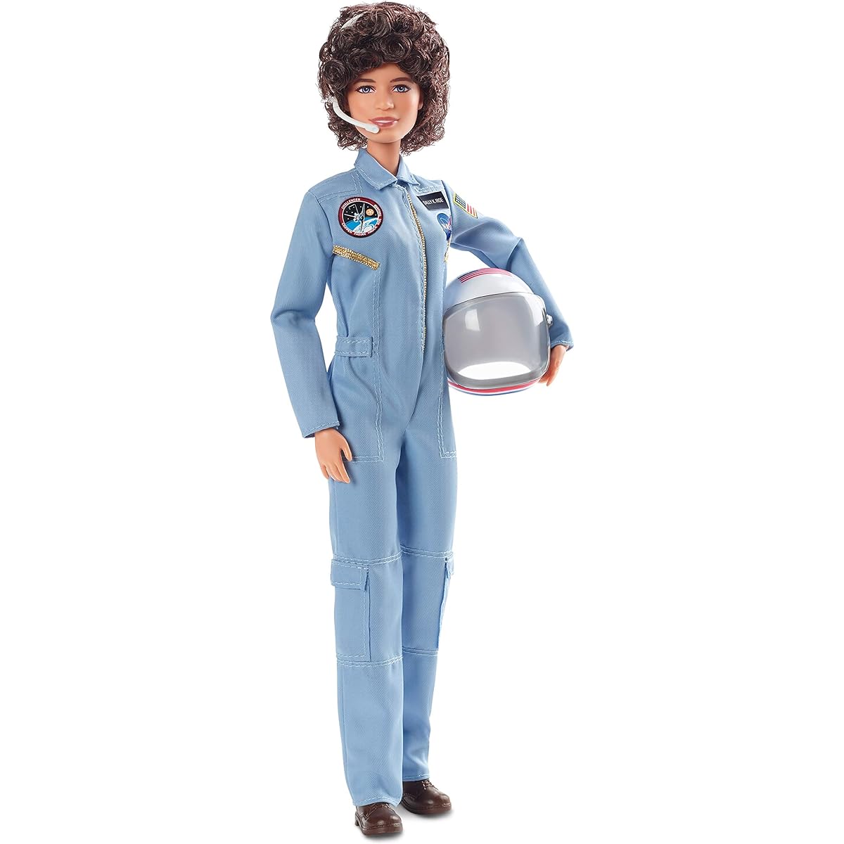 Barbie Inspiring Women Series Sally Ride Collectible Barbie Doll Wearing Fashion and Accessories, with Doll Stand and Certificate of Authenticity